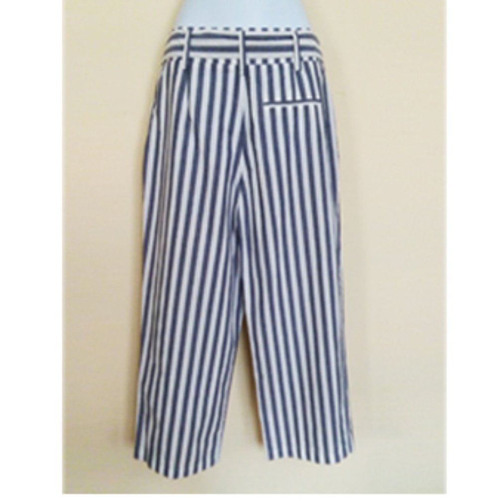 ZARA BASIC NEW STRIPES SUMMER PANTS SIZE XS - Picture 2 of 2
